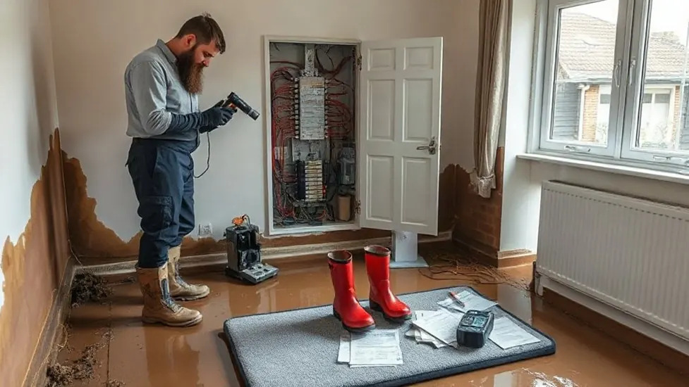 Flood-Damaged Electrics in Cobham
